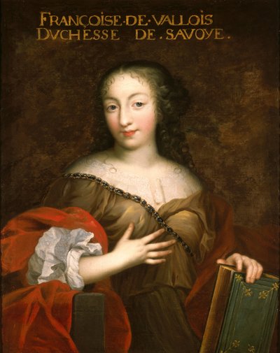 フランソワーズマドレーヌドルレアン（1648-64）サヴォイ公爵夫人 作： French School